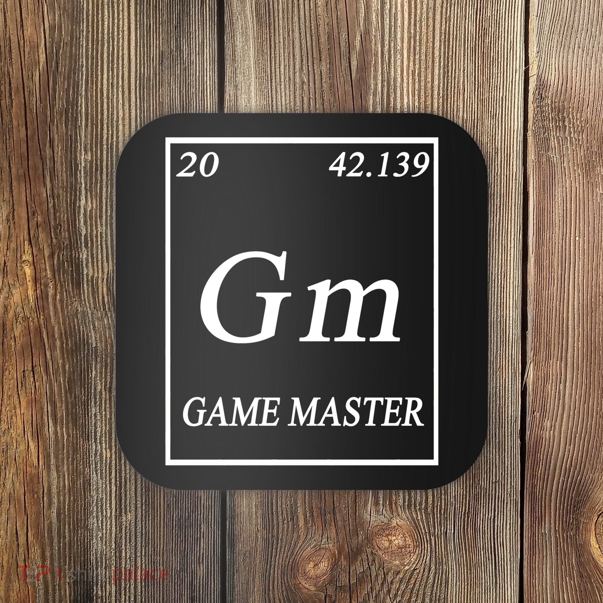 Game Master DnD Periodic Table Coaster
