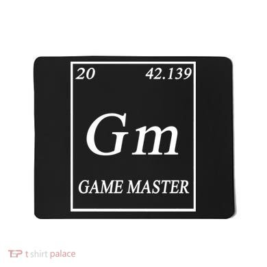 Game Master DnD Periodic Table Mousepad