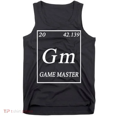 Game Master DnD Periodic Table Tank Top