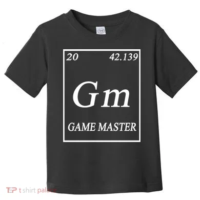 Game Master DnD Periodic Table Toddler T-Shirt