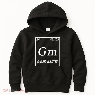 Game Master DnD Periodic Table Kids Hoodie