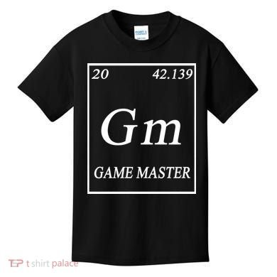 Game Master DnD Periodic Table Kids T-Shirt