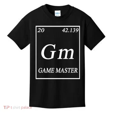 Game Master DnD Periodic Table Kids T-Shirt