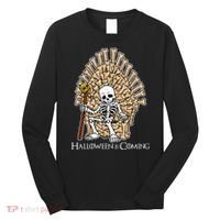 Game of Bones Halloween Is Coming  Long Sleeve Shirt thumb 0