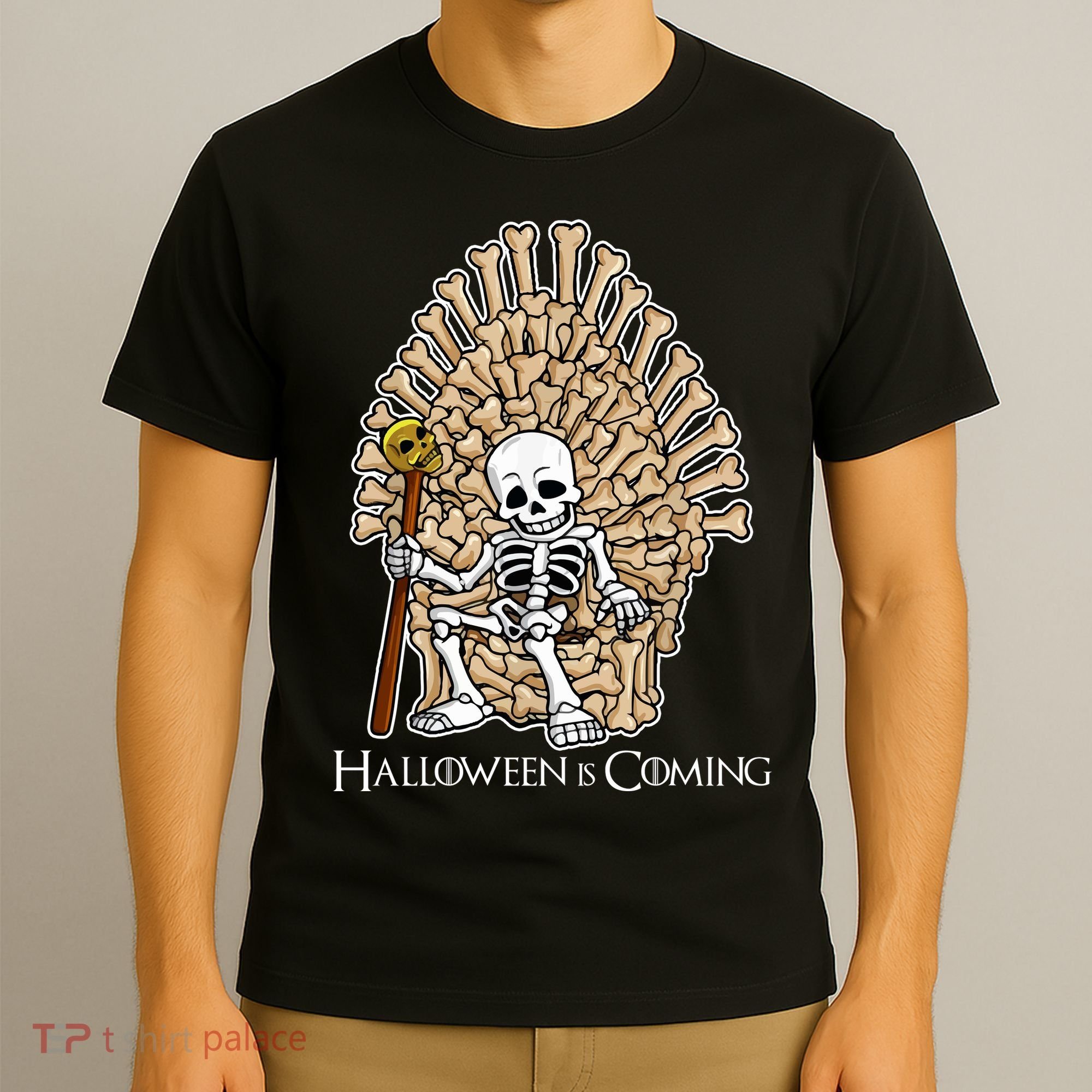 Game of Bones Halloween Is Coming  T-Shirt