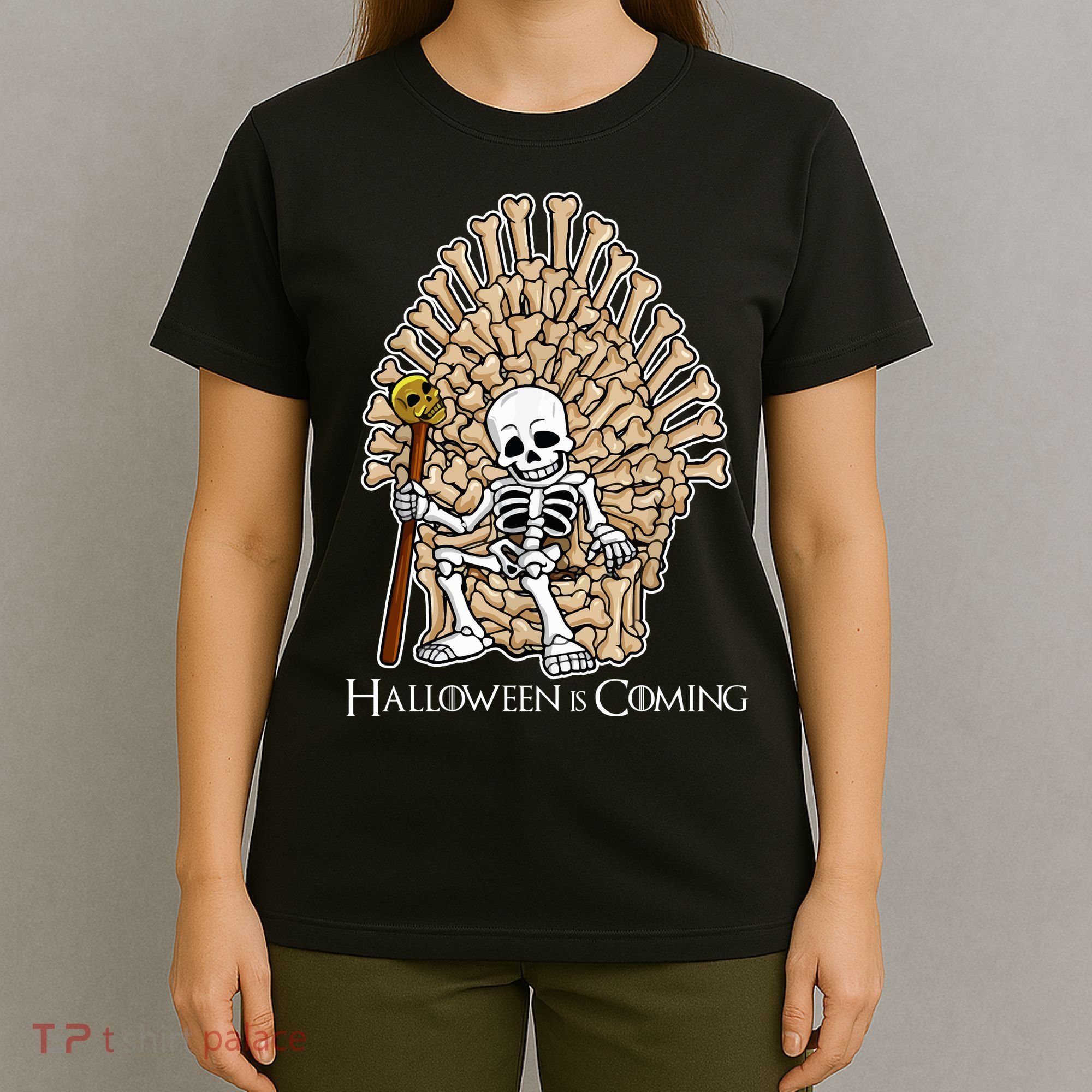 Game of Bones Halloween Is Coming  T-Shirt