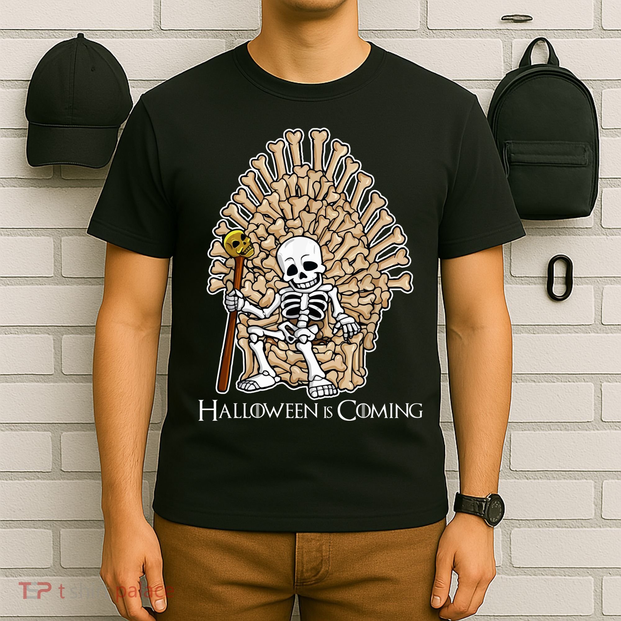 Game of Bones Halloween Is Coming  T-Shirt
