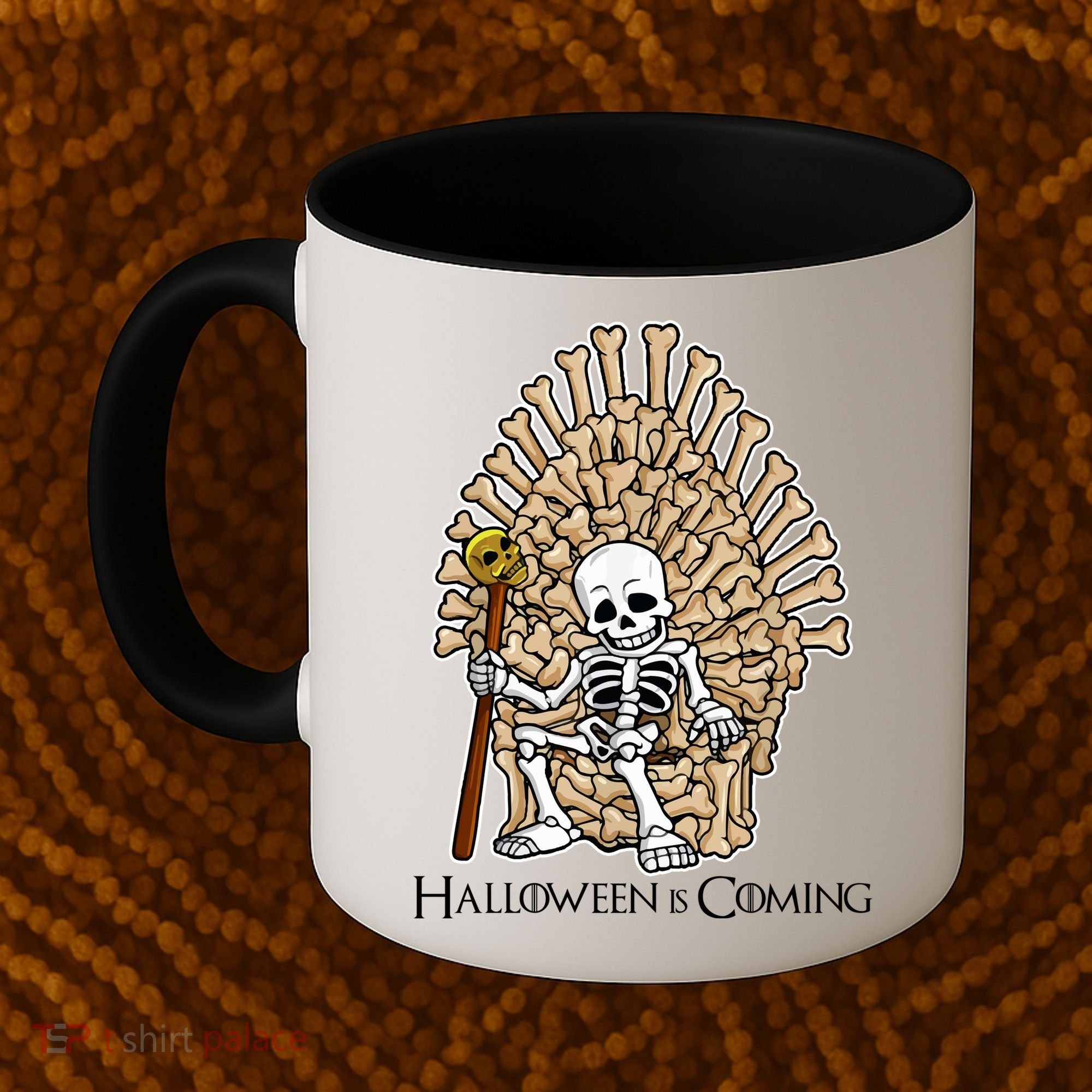Game of Bones Halloween Is Coming  Coffee Mug