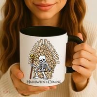 Game of Bones Halloween Is Coming  Coffee Mug thumb 3