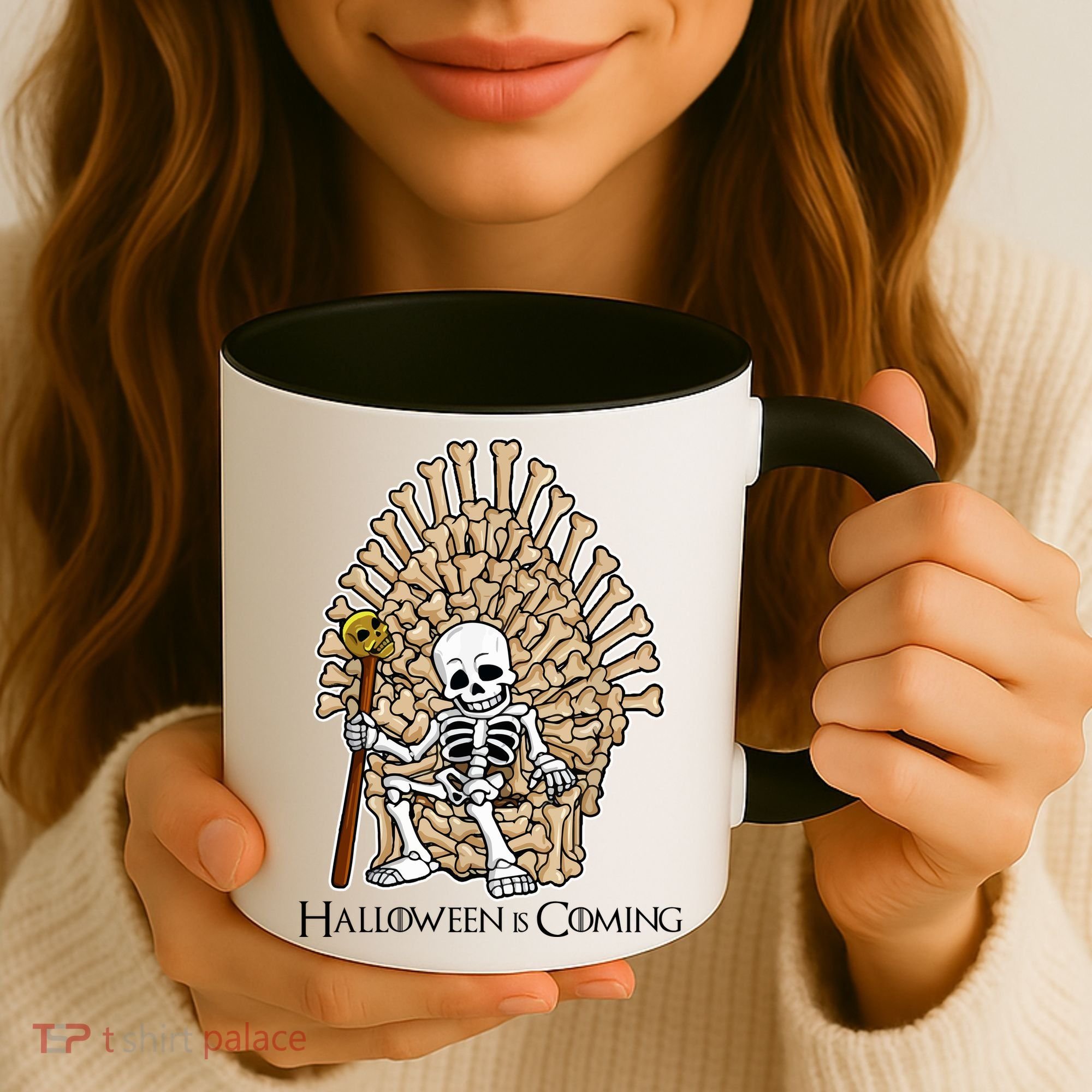 Game of Bones Halloween Is Coming  Coffee Mug