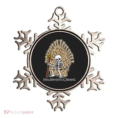 Game of Bones Halloween Is Coming  Ornament