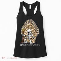 Game of Bones Halloween Is Coming  Women's Tank Top thumb 0