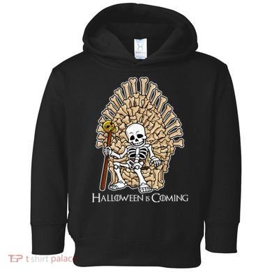 Game of Bones Halloween Is Coming  Toddler Hoodie