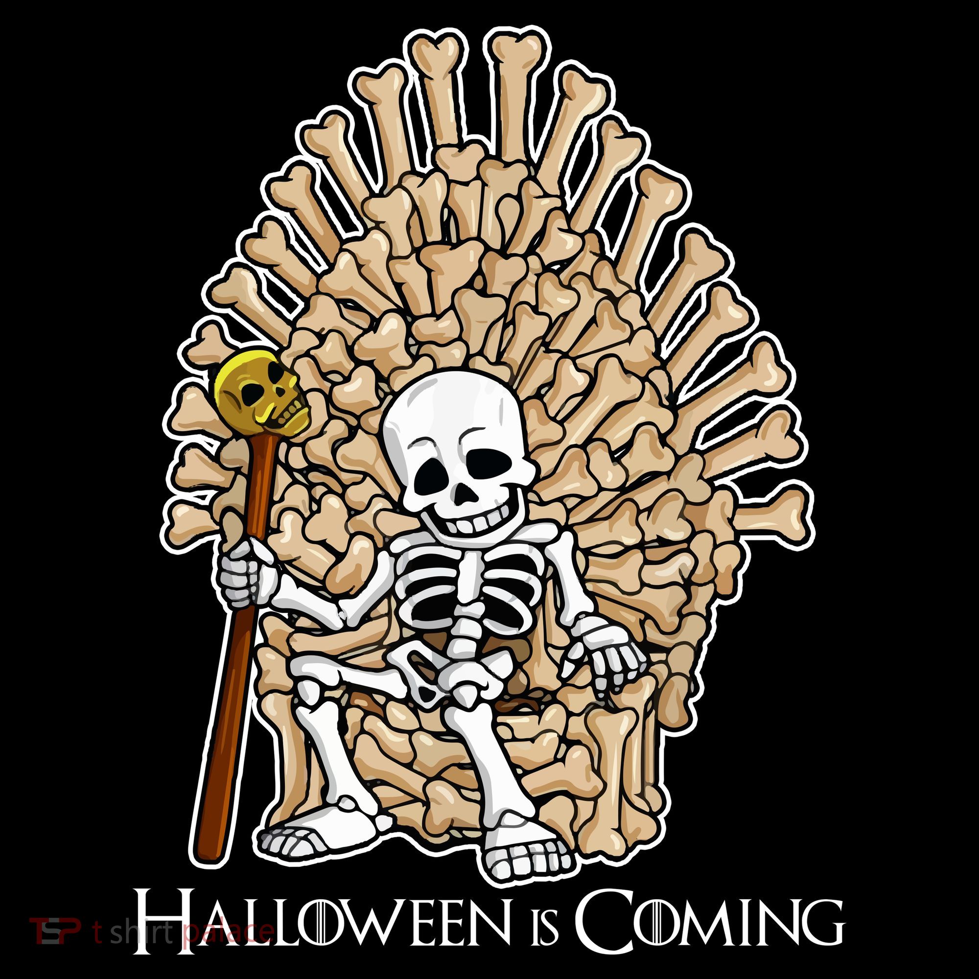 Game of Bones Halloween Is Coming  Toddler Hoodie
