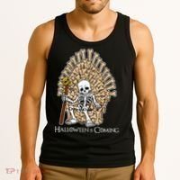 Game of Bones Halloween Is Coming  Tank Top thumb 3
