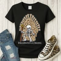 Game of Bones Halloween Is Coming  Women's T-Shirt thumb 3