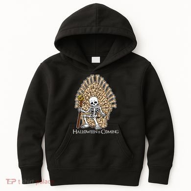 Game of Bones Halloween Is Coming  Kids Hoodie