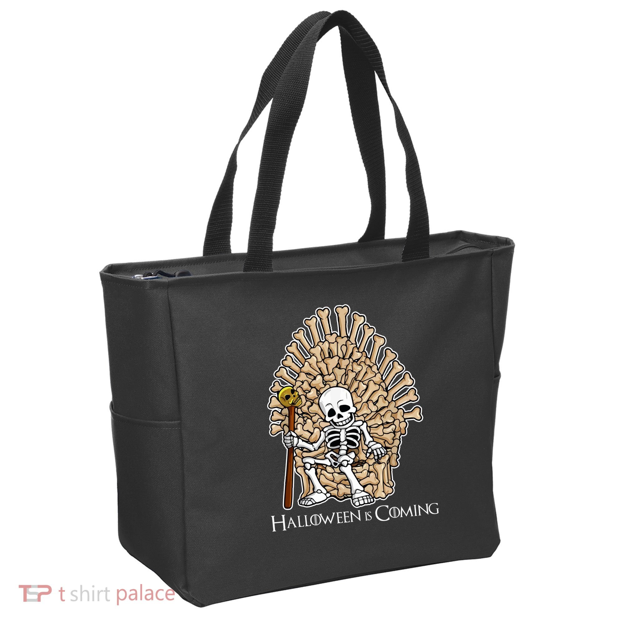 Game of Bones Halloween Is Coming  Tote Bag