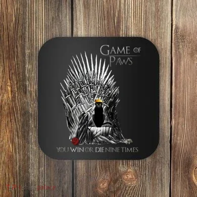 Game of Paws Coaster