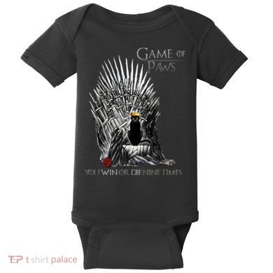 Game of Paws Baby Bodysuit
