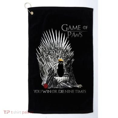 Game of Paws Golf Towel