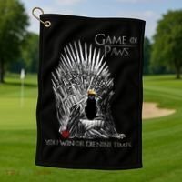 Game of Paws Golf Towel thumb 1