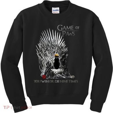 Game of Paws Kids Sweatshirt
