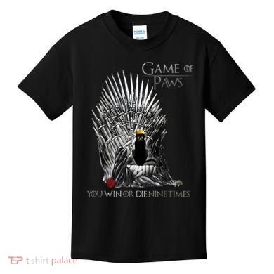 Game of Paws Kids T-Shirt