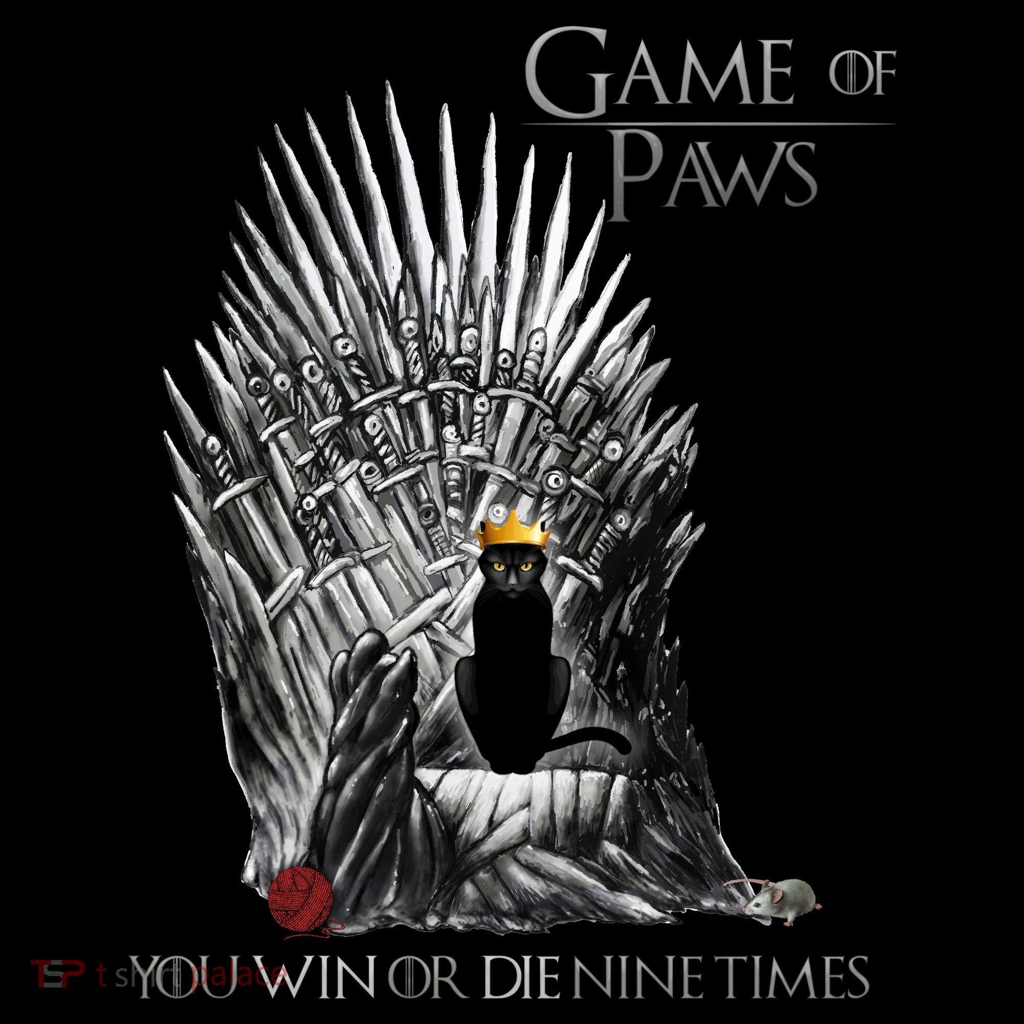 Game of Paws Kids T-Shirt