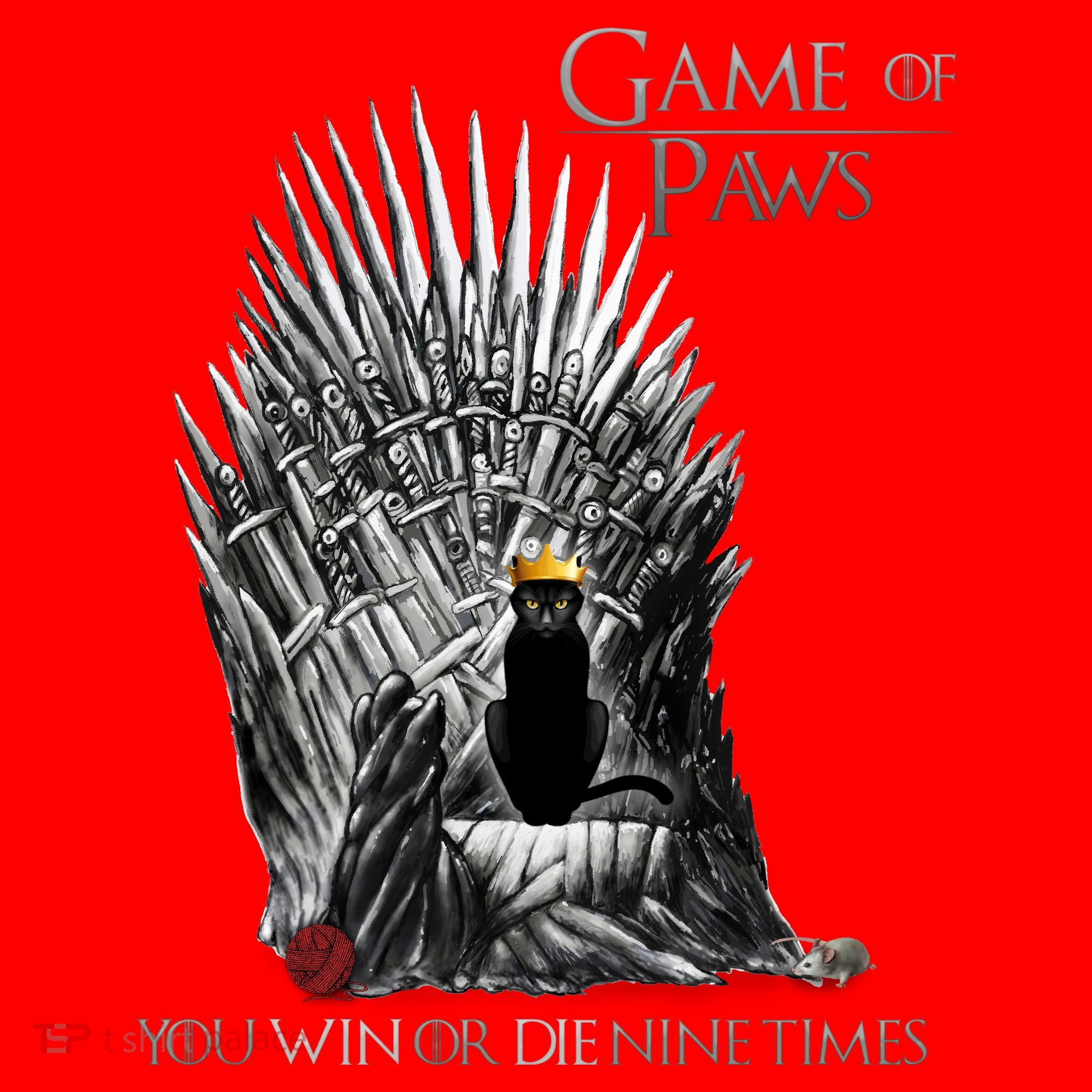 Game of Paws Santa Hat