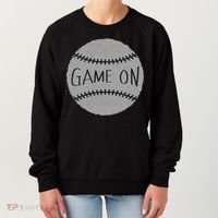 Game On Baseball Women's Sweatshirt thumb 0