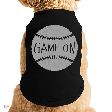 Game On Baseball Doggie Tank