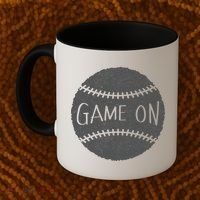 Game On Baseball Coffee Mug thumb 2