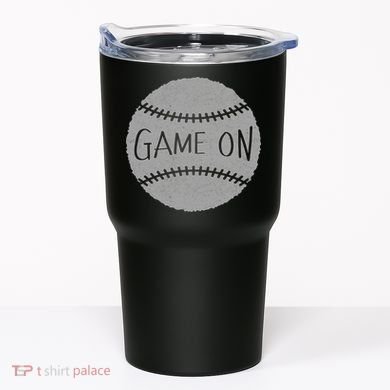 Game On Baseball Tumbler