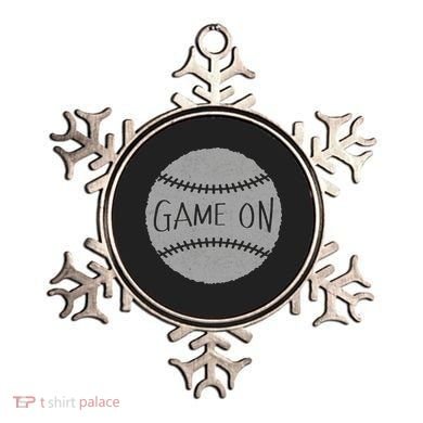 Game On Baseball Ornament