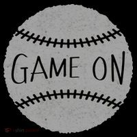 Game On Baseball Ornament thumb 1