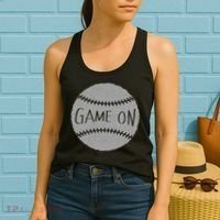 Game On Baseball Women's Tank Top thumb 2
