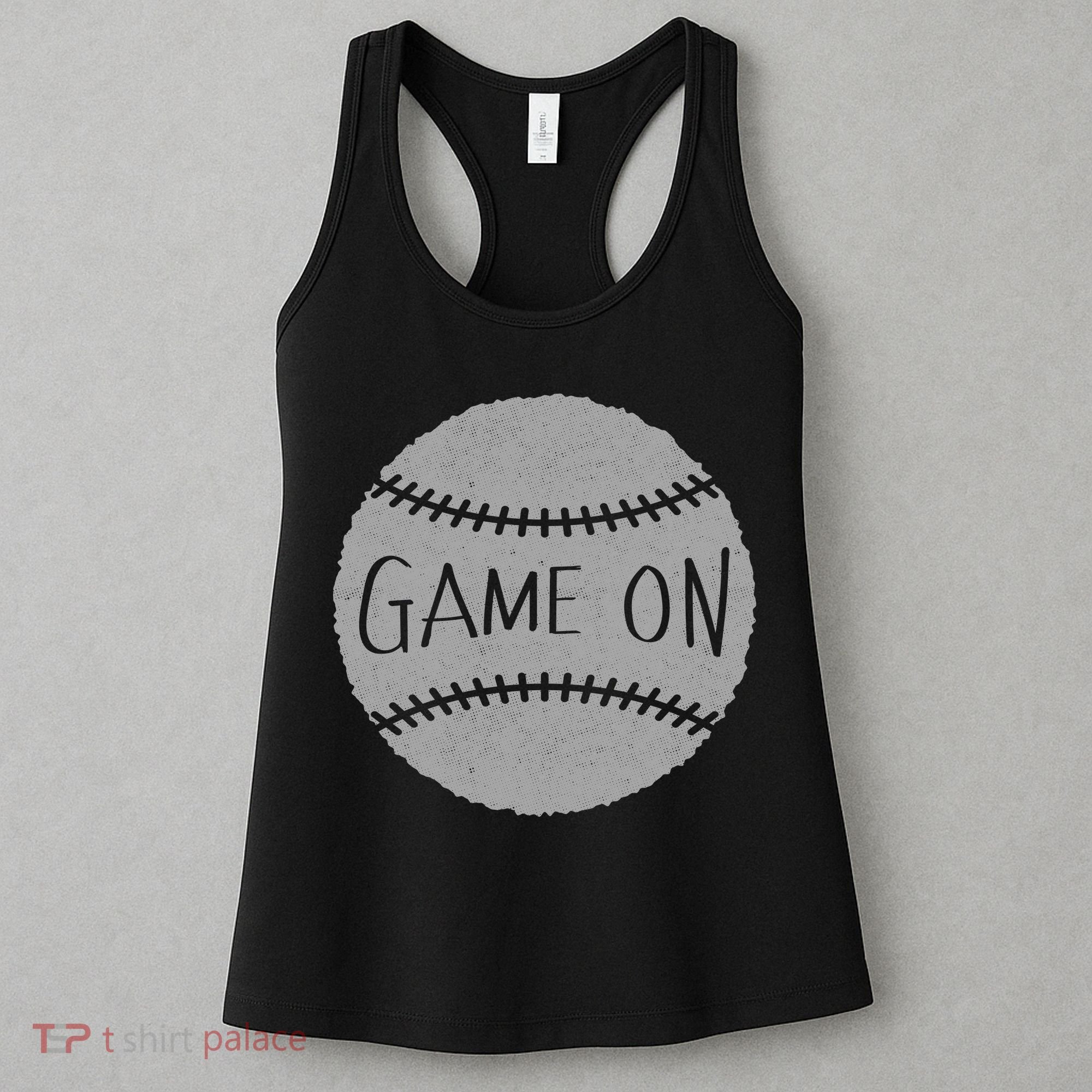 Game On Baseball Women's Tank Top