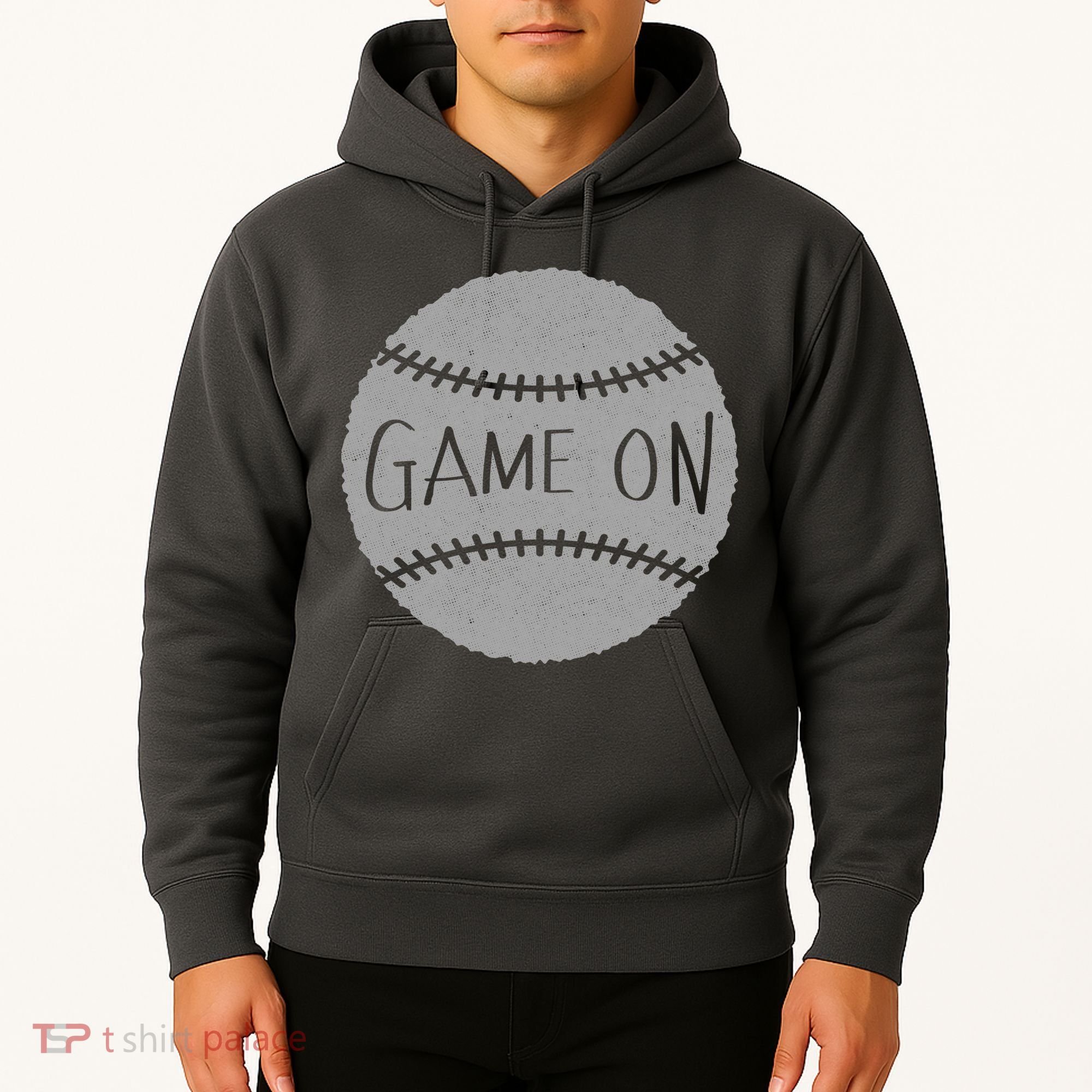 Game On Baseball Hoodie