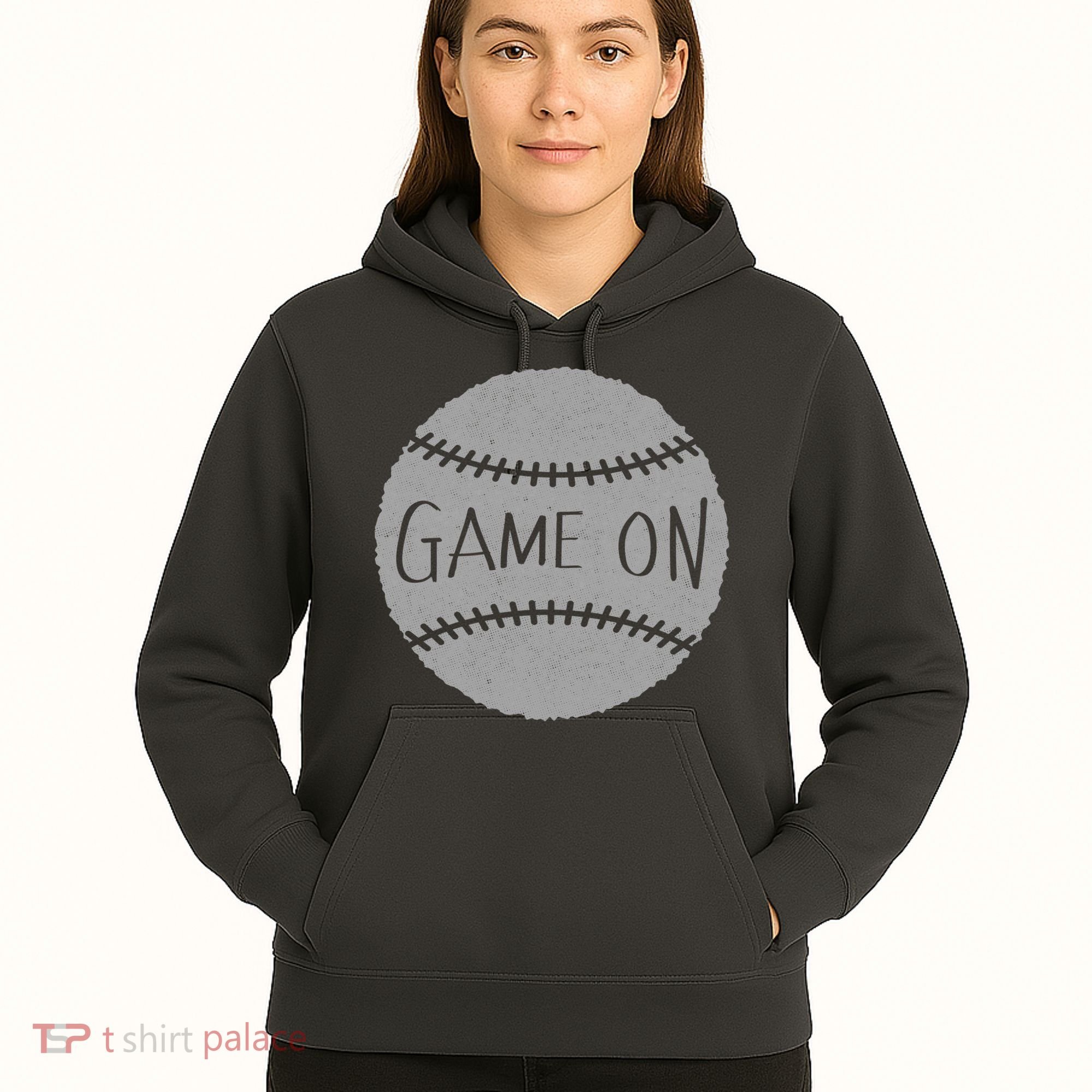 Game On Baseball Hoodie