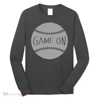 Game On Baseball Long Sleeve Shirt