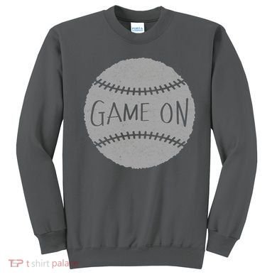 Game On Baseball Sweatshirt