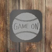 Game On Baseball Coaster thumb 0