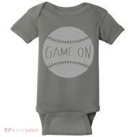 Game On Baseball Baby Bodysuit thumb 0