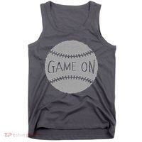 Game On Baseball Tank Top thumb 0