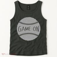 Game On Baseball Tank Top thumb 2
