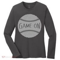 Game On Baseball Women's Long Sleeve Shirt thumb 0