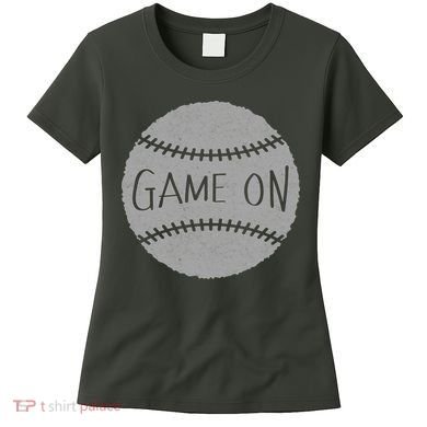 Game On Baseball Women's T-Shirt