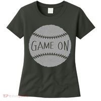 Game On Baseball Women's T-Shirt thumb 0