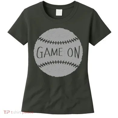 Game On Baseball Women's T-Shirt